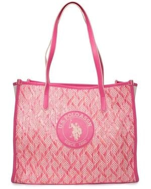 U.S. POLO ASSN. Tote Bags - Pink