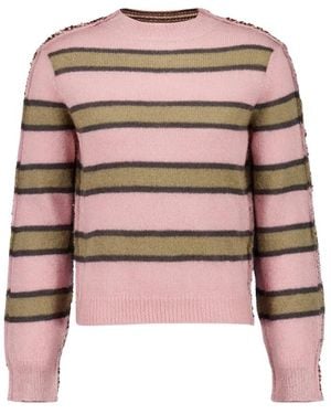 Marni Round-Neck Knitwear - Marrón