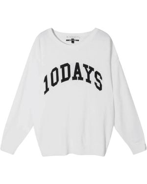 10Days Round-Neck Knitwear - White