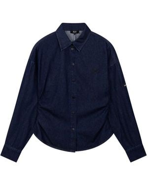 Alix The Label Denim Shirts - Azul