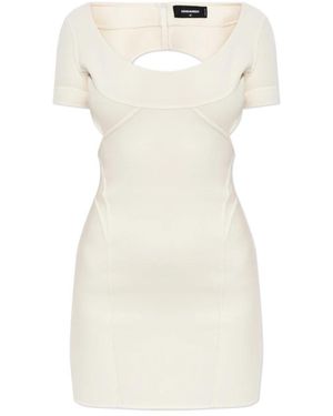 DSquared² Short Dresses - Neutro