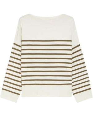 iBlues Round-Neck Knitwear - Blanco