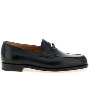 John Lobb Loafers - Black