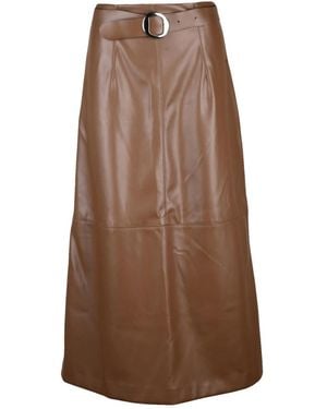 Imperial Maxi Skirts - Marrón