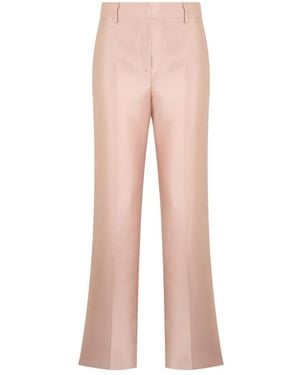 Alberta Ferretti Wide Trousers - Pink