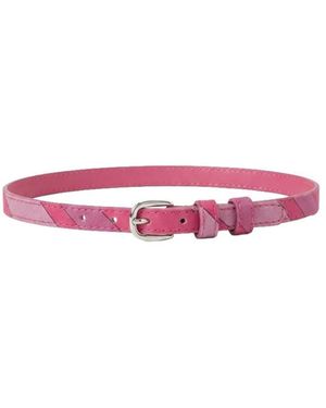 PUCCI Cintura Printed Buckle Belt - Pink