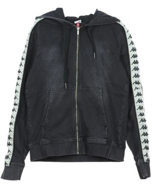 Kappa Zip-Throughs - Black