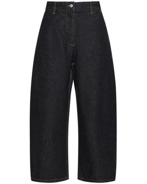 Studio Nicholson Wide Jeans - Nero