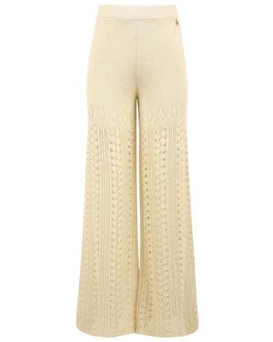 Akep Wide Trousers - Natural