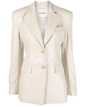 Nanushka Blazers - Natural