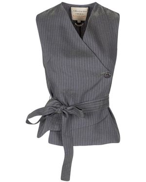 ALESSIA SANTI Vests - Grigio
