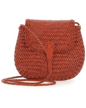 Dragon Diffusion Tassen ,Rood ,Leer Mini City Bag