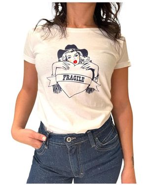 Please T-Shirt Cotone - Wit