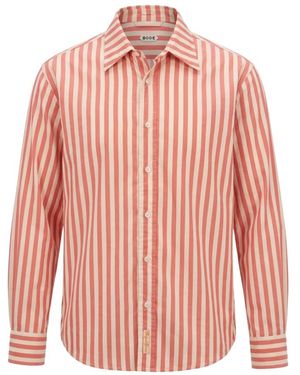 Bode Rancho Lange Mouw Shirt - Roze
