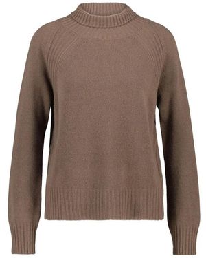 Dondup Truien & Vesten ,Bruin ,Wol Polo Neck Jumper
