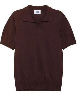 Alpha Industries Polo Shirts - Purple