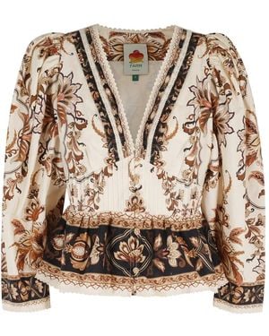 FARM Rio Blouses - Brown