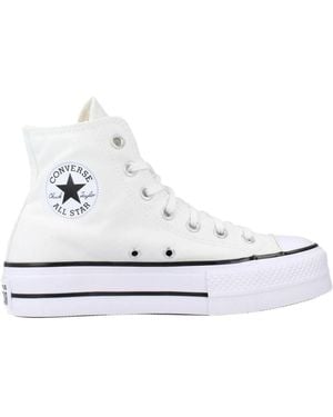 Converse Chuck Taylor All Star Lift Platform Sneakers - Wit