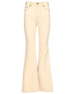 Burberry Pantaloni Jeans - Naturel