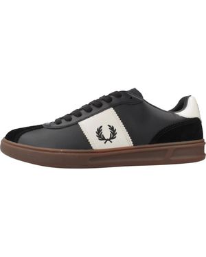 Fred Perry Sneakers - Schwarz