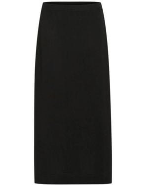 Part Two Midi Skirts - Black