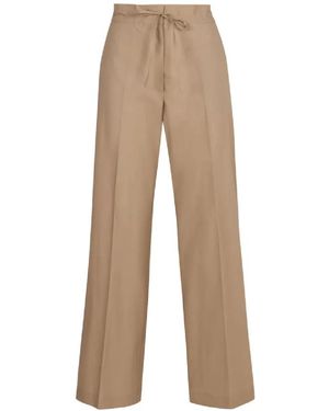 P.A.R.O.S.H. Wide Trousers - Natural