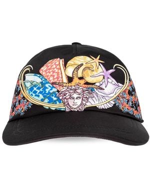 Versace Caps - Black