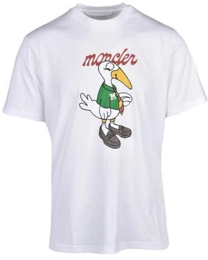 Moncler T-Shirt - Wit