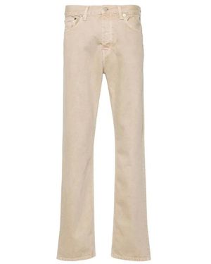 sunflower Jeans ,Katoen Wide Twist Jeans - Naturel