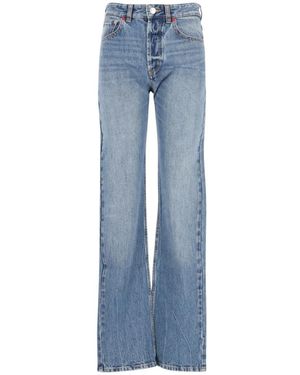 Isabel Marant Jeans ,Blauw ,Katoen Daya Straight-Leg Jeans