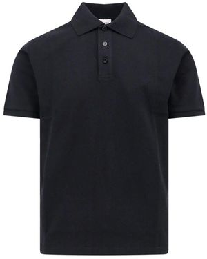Saint Laurent Schwarze T-Shirts Und Polos