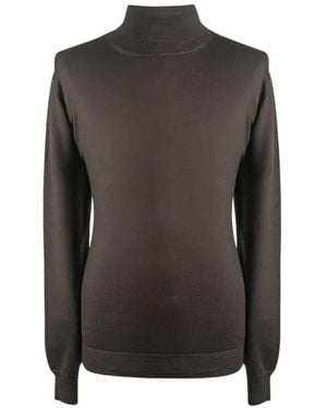 Gran Sasso Giuuno Turtleneck Trui - Zwart