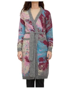 Nenette Cowboy Long Cardigan - Mehrfarbig