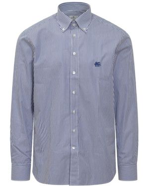Etro Casual Shirts - Blue