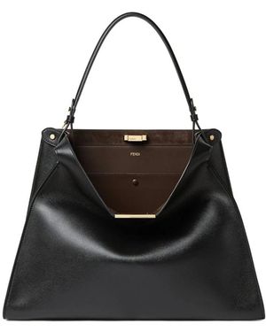 Fendi Tassen ,Zwart ,Leer Way Large Bag