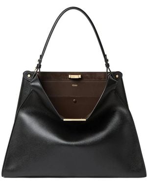 Fendi Tassen ,Zwart ,Leer Way Large Bag