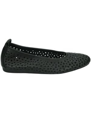 Arche Schwarze Ballerinas Mit Latexsohle