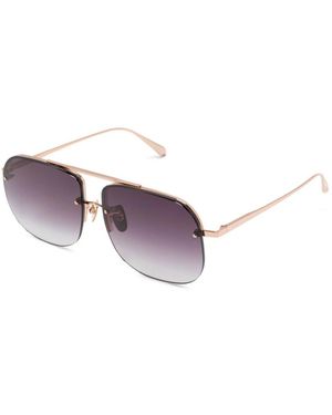 Linda Farrow Sunglasses - Purple