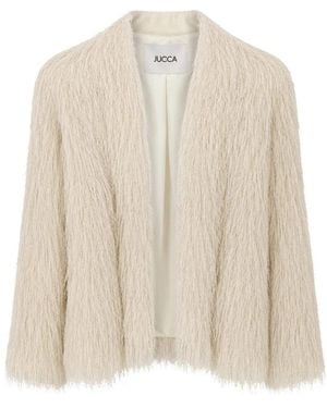 Jucca Jassen ,Nepbont Nepbont & Shearling Jassen - Naturel