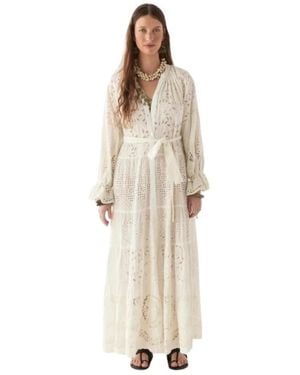 MAISON HOTEL Maxi Dresses - Neutro