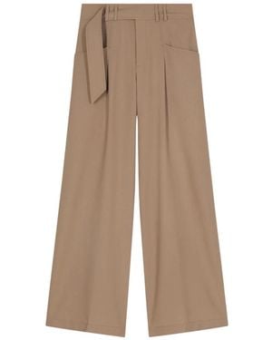 Closed Wes Wijde Broek - Naturel