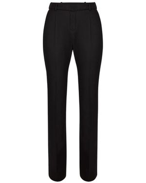 Nina Ricci Straight Trousers - Black