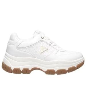 Guess Beneto3 Sneakers - Wit