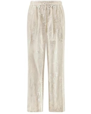Mes Demoiselles Straight Trousers - Natural