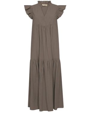 Mos Mosh Maxi Dresses - Brown