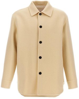 Jil Sander Light Jackets - Natural