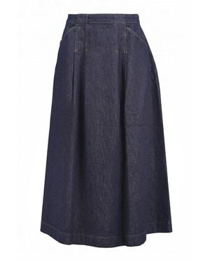 Roy Rogers Denim Skirts - Azul