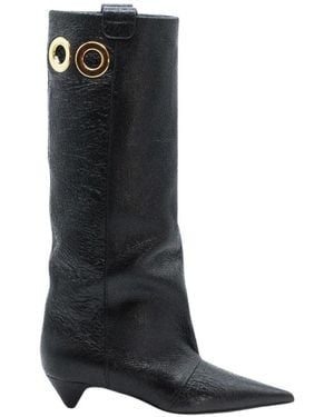 Lella Baldi High Boots - Black