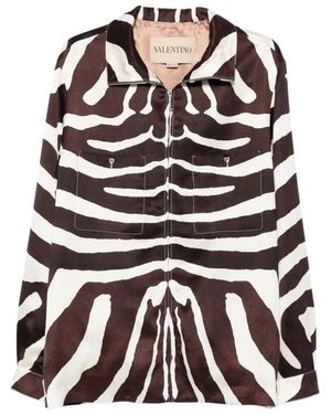 Valentino Light Jackets - Black