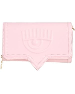 Chiara Ferragni Eyelike pochette mit abnehmbarer kette - Pink